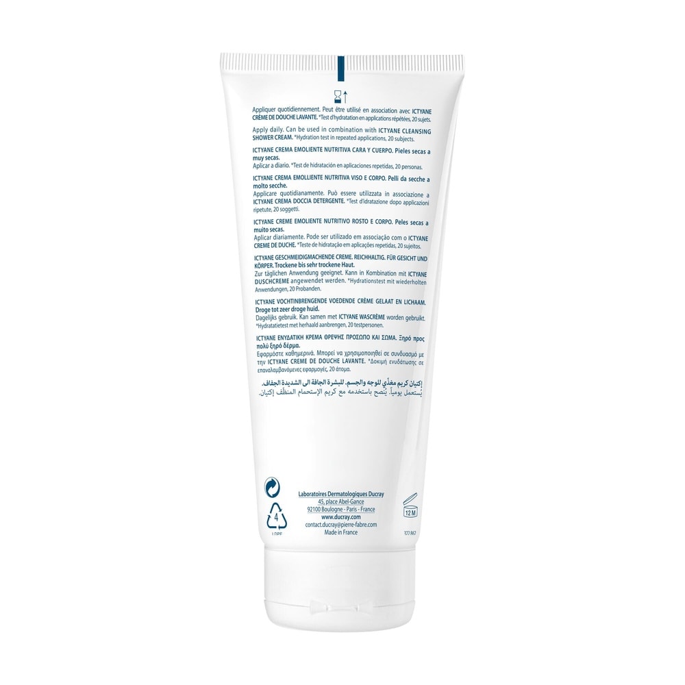Ducray Ictyane Crème Corps 200 ml Crème corps