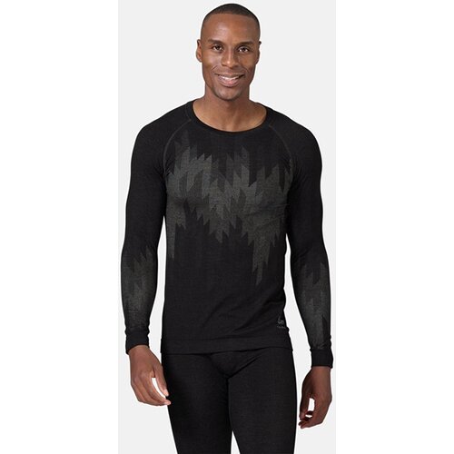 HERREN UNTERHEMD BL TOP CREW NECK L/S KINSHIP P