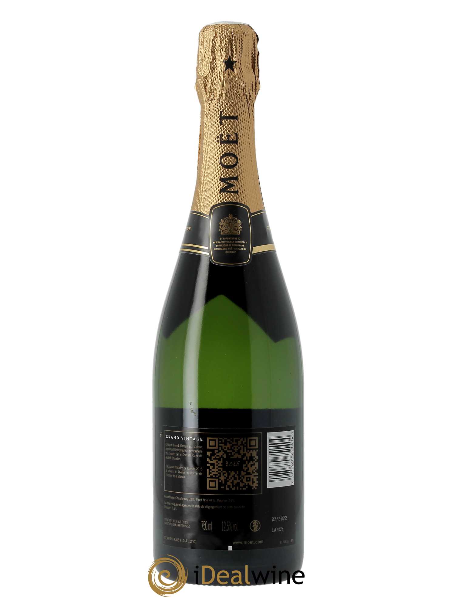 Grand Vintage Moët & Chandon  2015 - Lot de 1 Bouteille