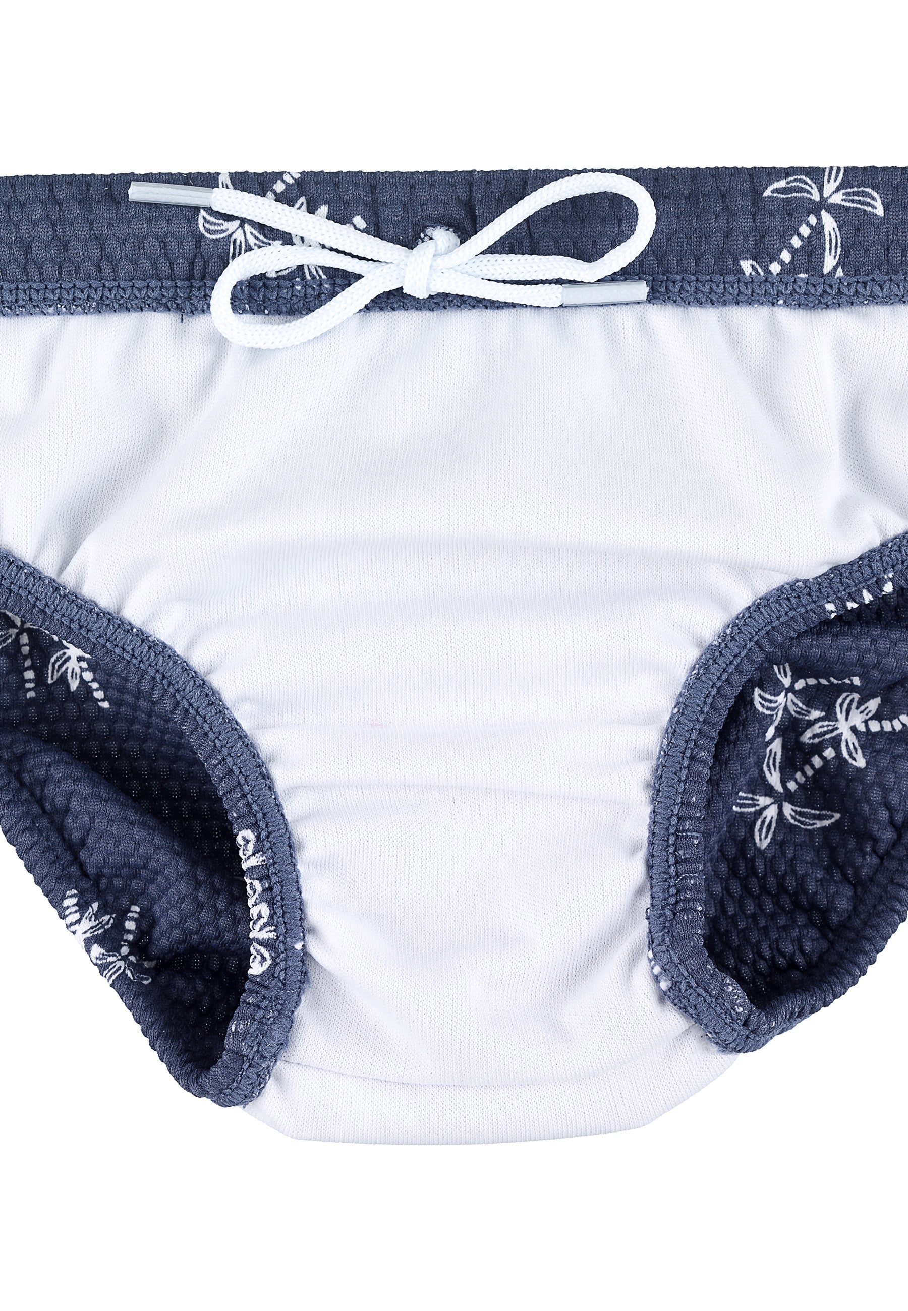 Kinder Badehose bedruckt mit Palmen