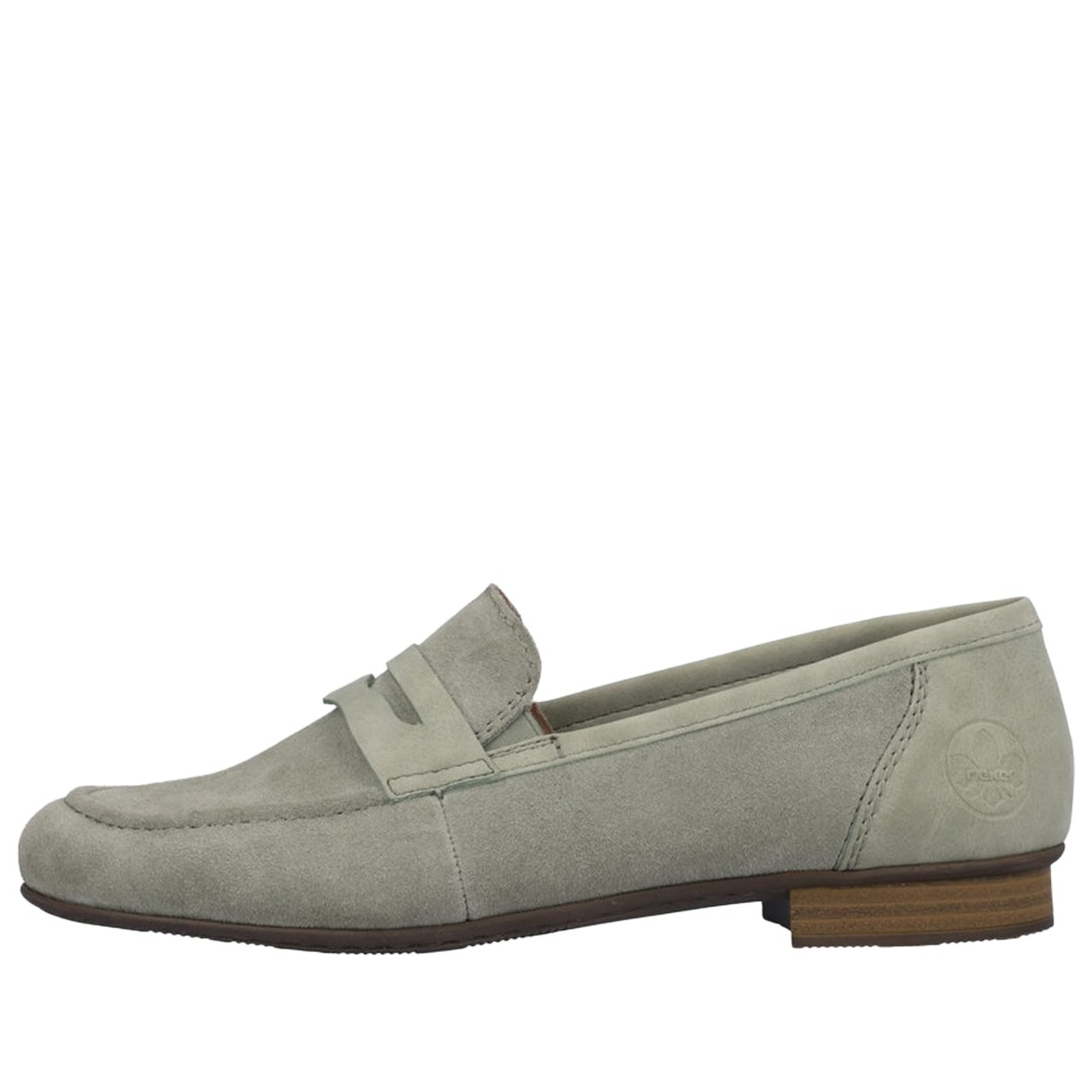 RIEKER Sportliche Slipper grün