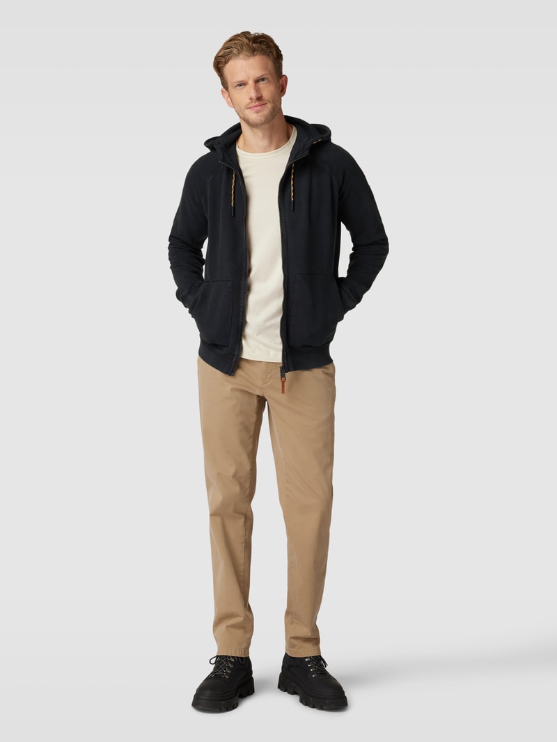 Sweatjacke mit EIngrifftaschen in anthrazit
