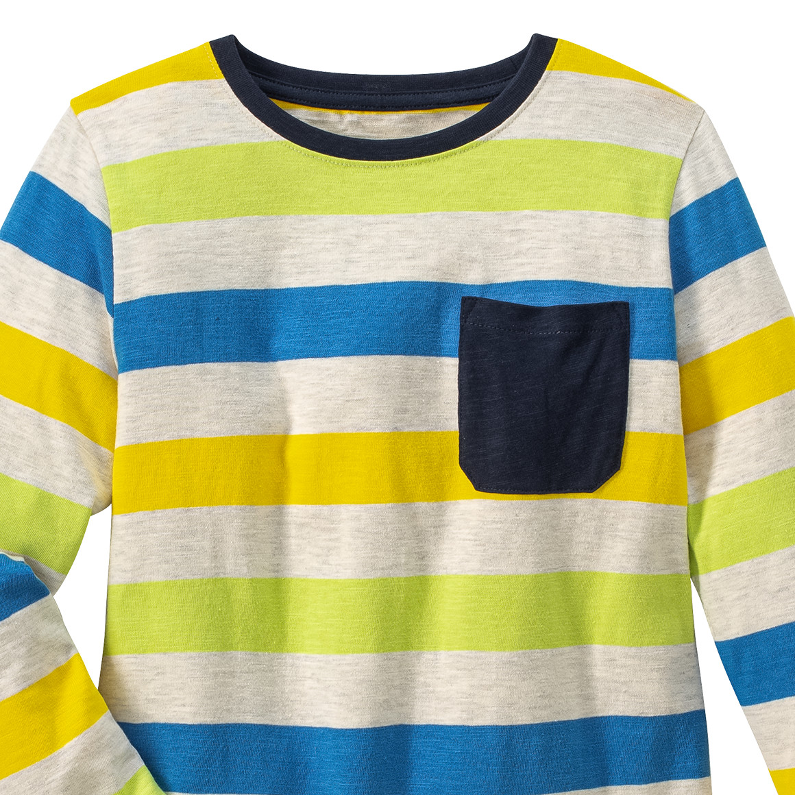 Jungen Langarmshirt mit Brusttasche
