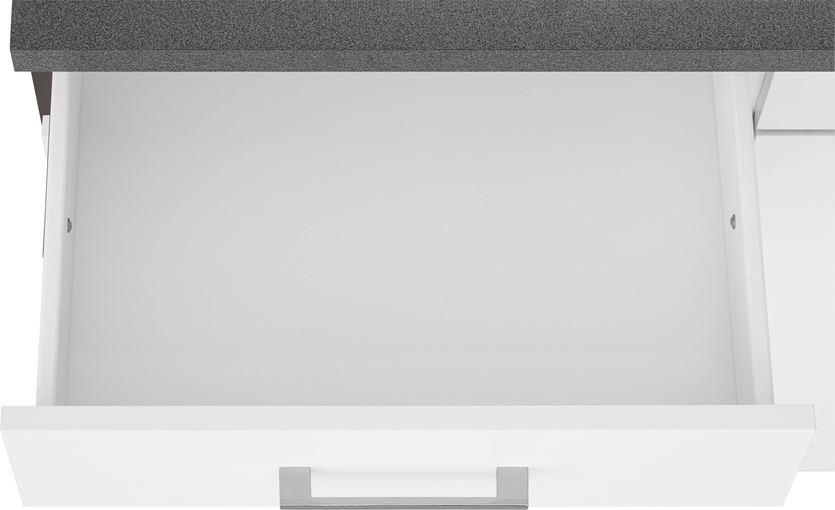 HELD MÖBEL Winkelküche Paris, Stellbreite 290/220 cm, wahlweise mit Induktionskochfeld