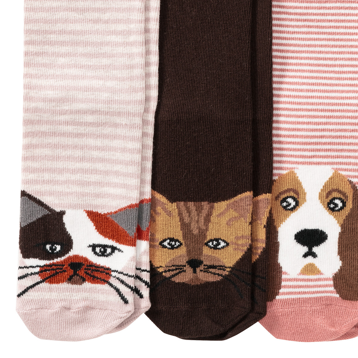 5 Paar Baby Socken mit Tier-Motiven