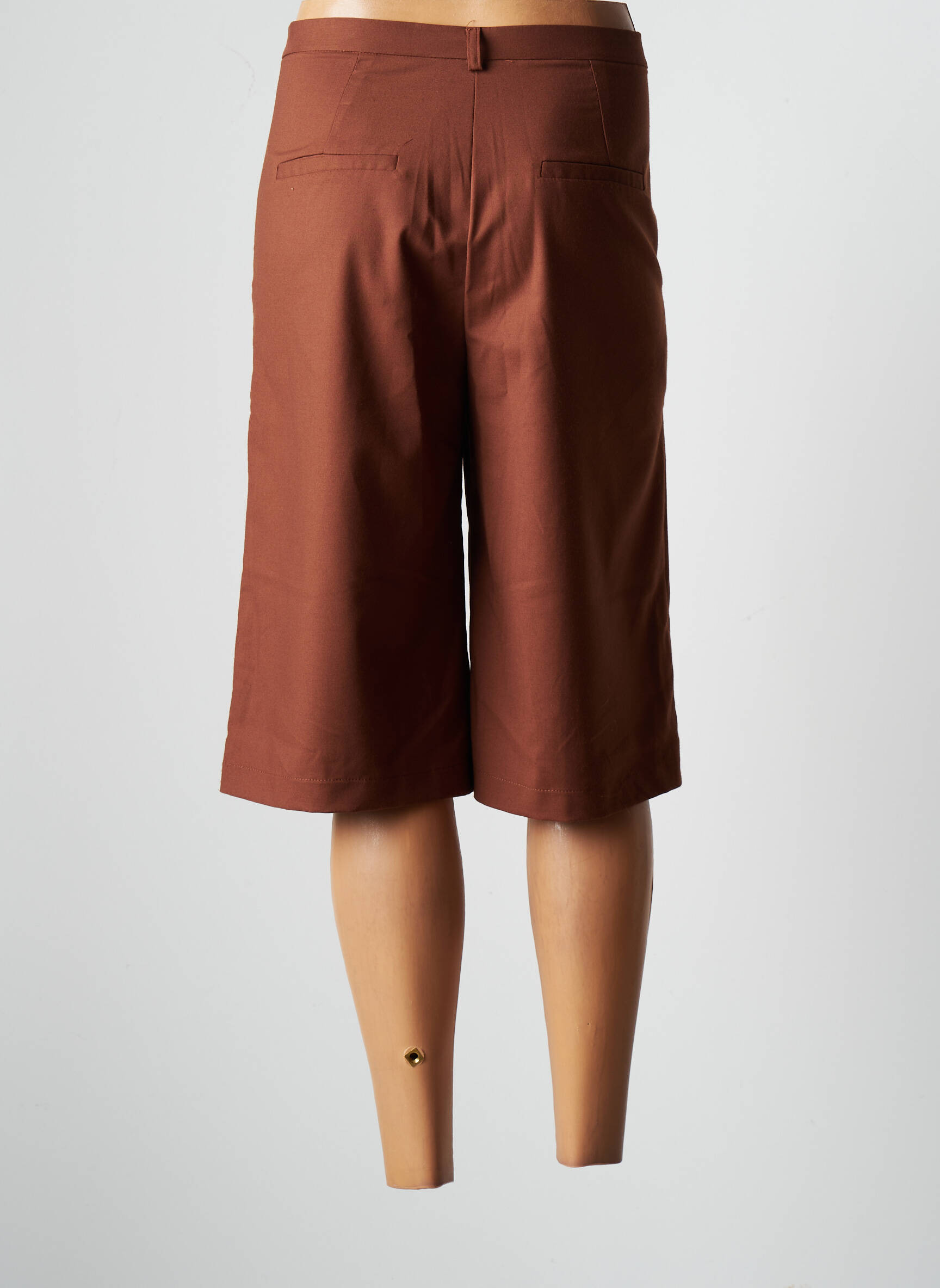 Les Acolytes Bermudas Femme couleur marron