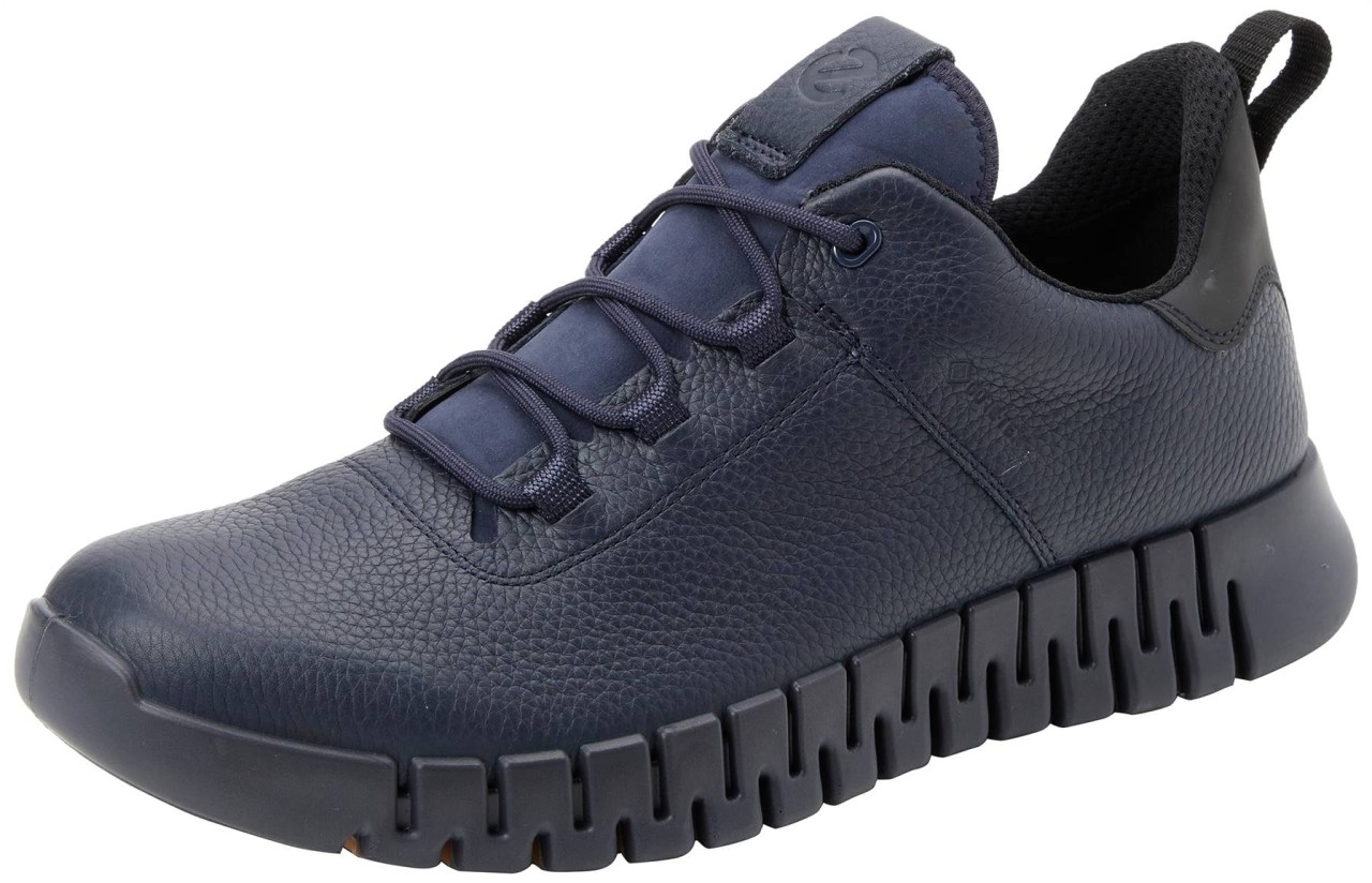 ECCO Freizeit Schnürer blau