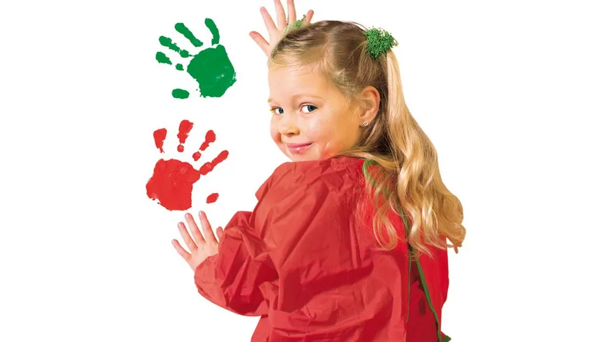SES Creative - Fingerfarbe 4 Farben je 150ml 580 ml