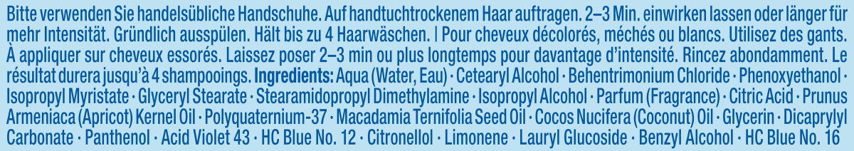 Tönungsmaske Anti-Gelbstich, 150 ml