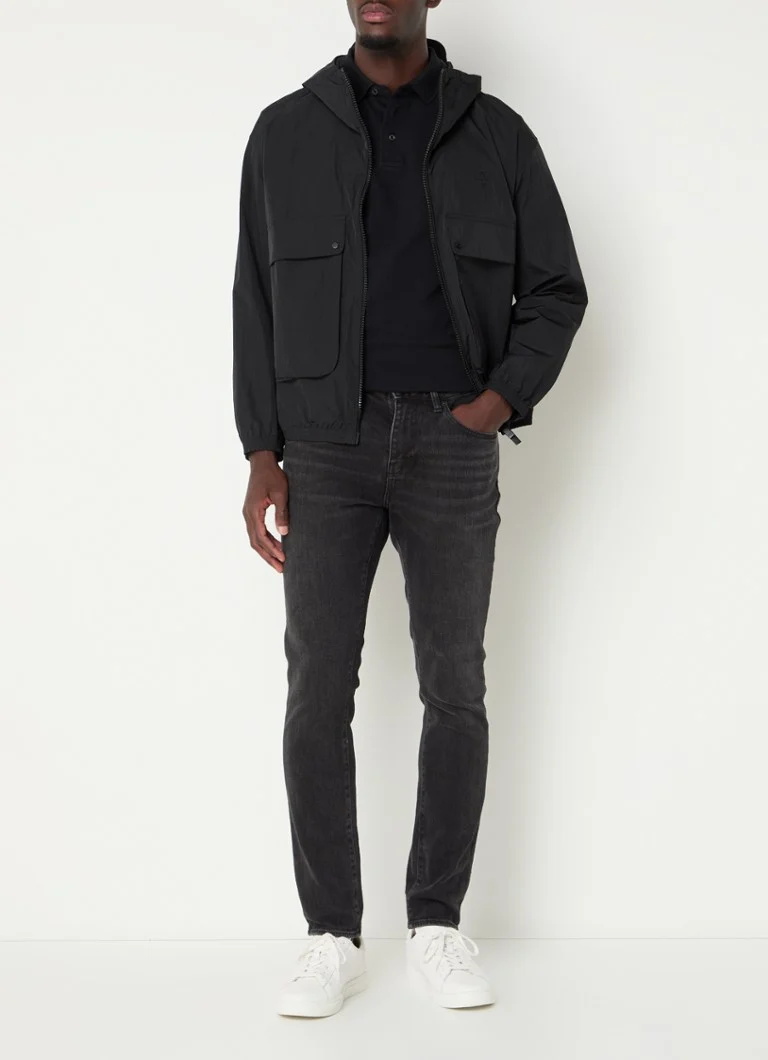 Giacca a vento con cappuccio Armani Exchange