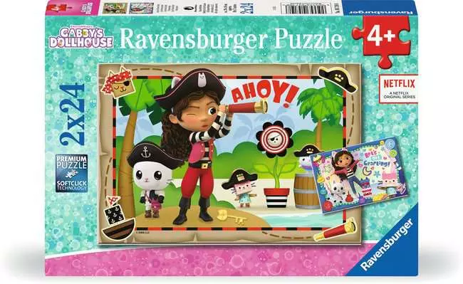 Kinderpuzzle ab 4 Jahren - Auf zur Piraten-Party! - 24 Teile