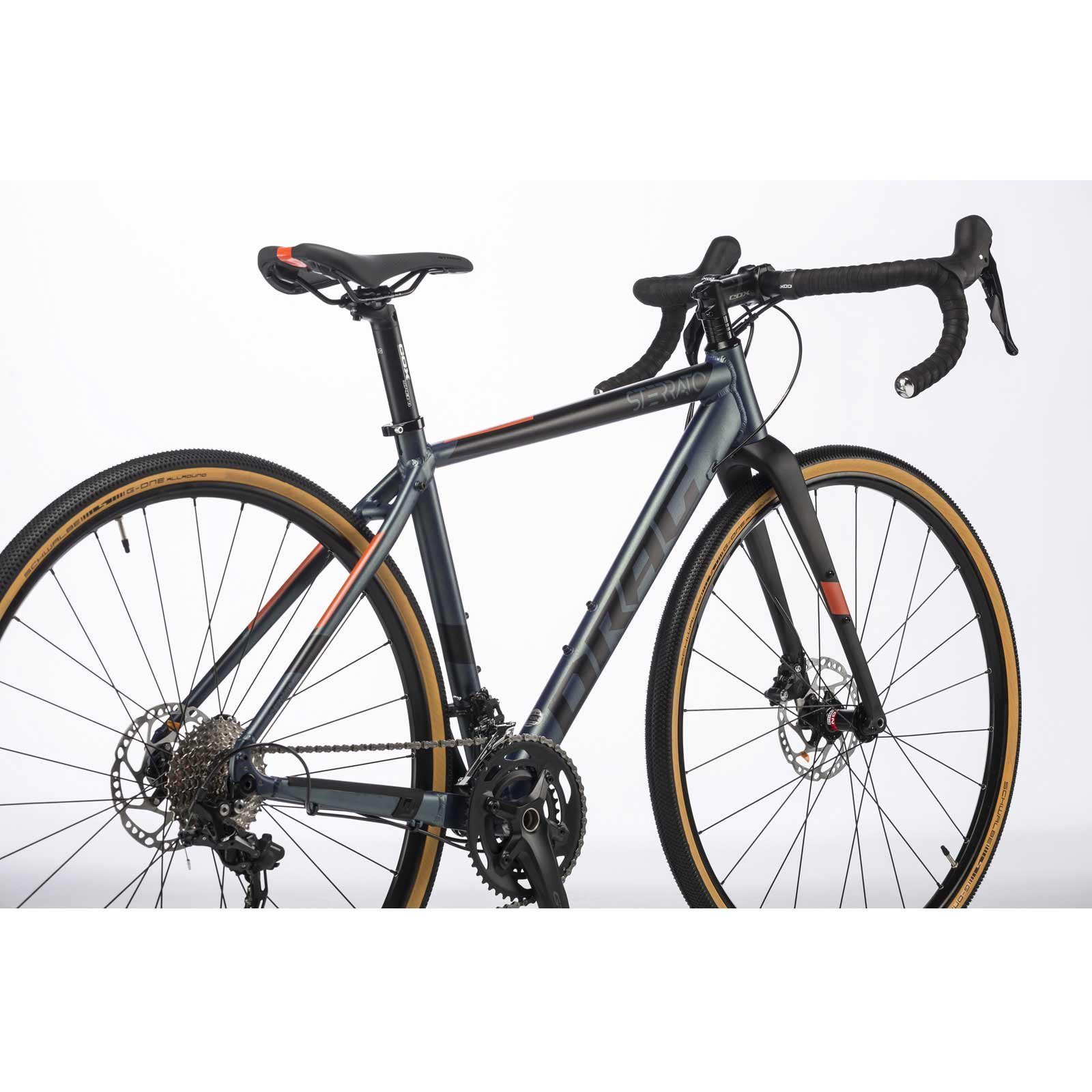 Airtracks Gravelbike Herren Gravel Bike Sterrato 7.0 Shimano GRX-400 High-End Gravelbike, 20 Gang - Rahmenhöhen 52cm und 55cm - Modell 2023