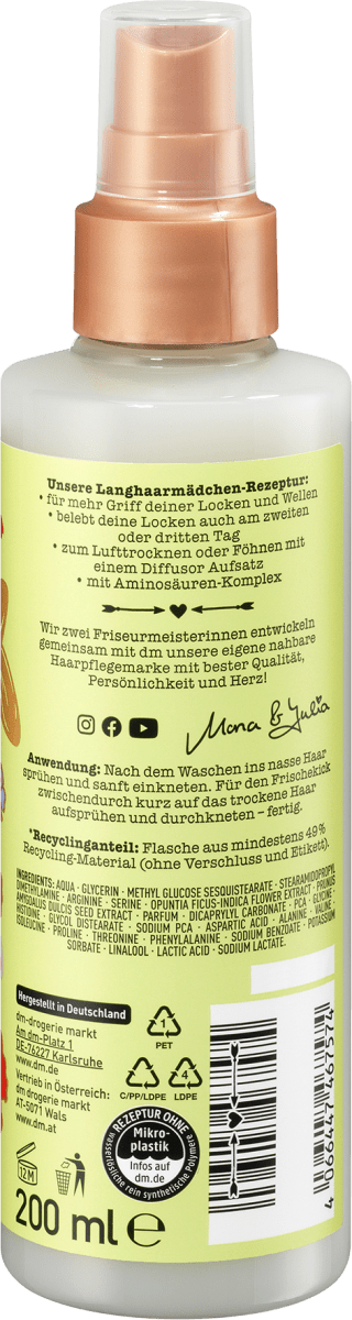 Naturlockenspray, 200 ml