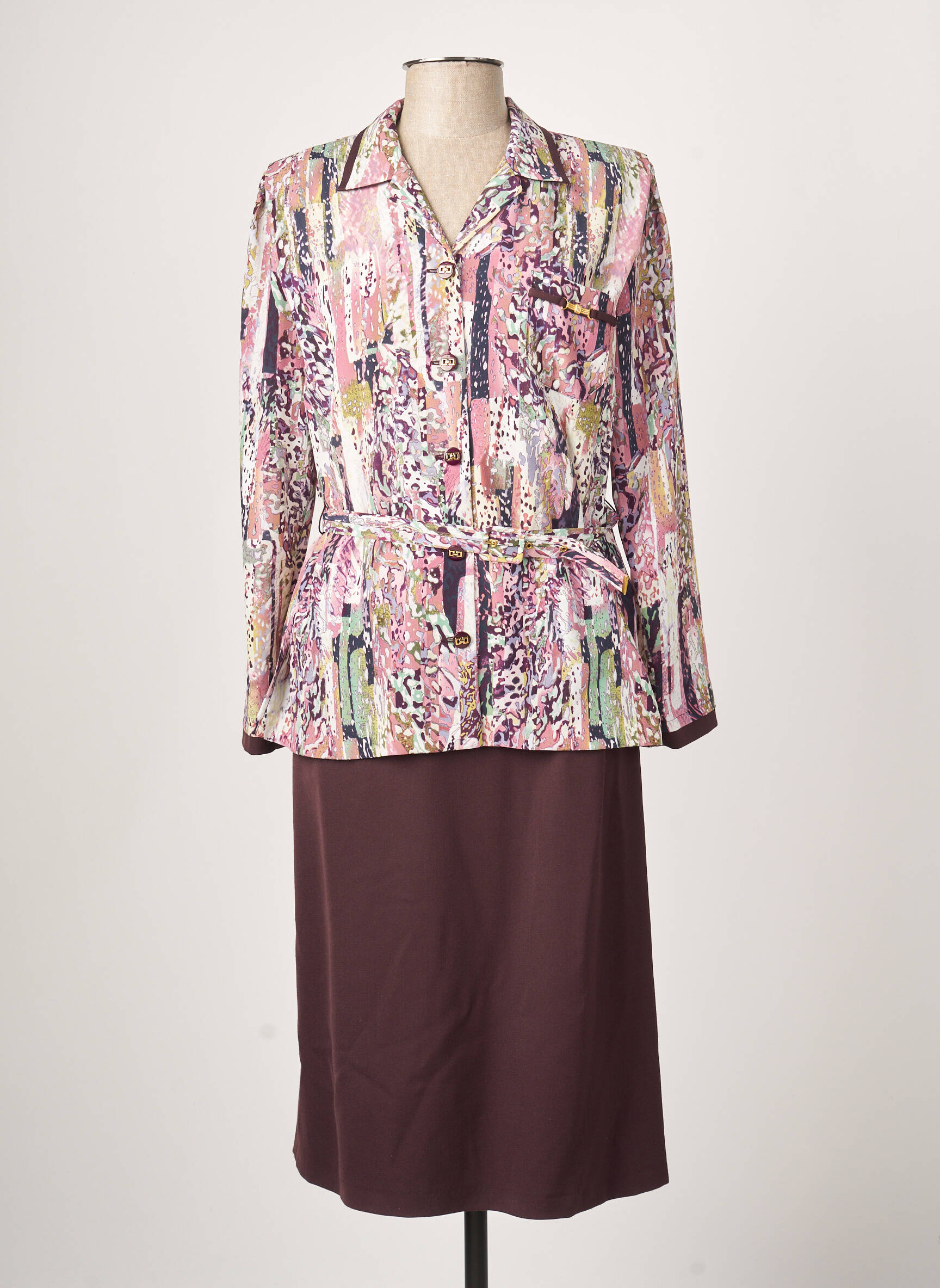 Guy Dubouis Ensembles Robe Femme couleur gris