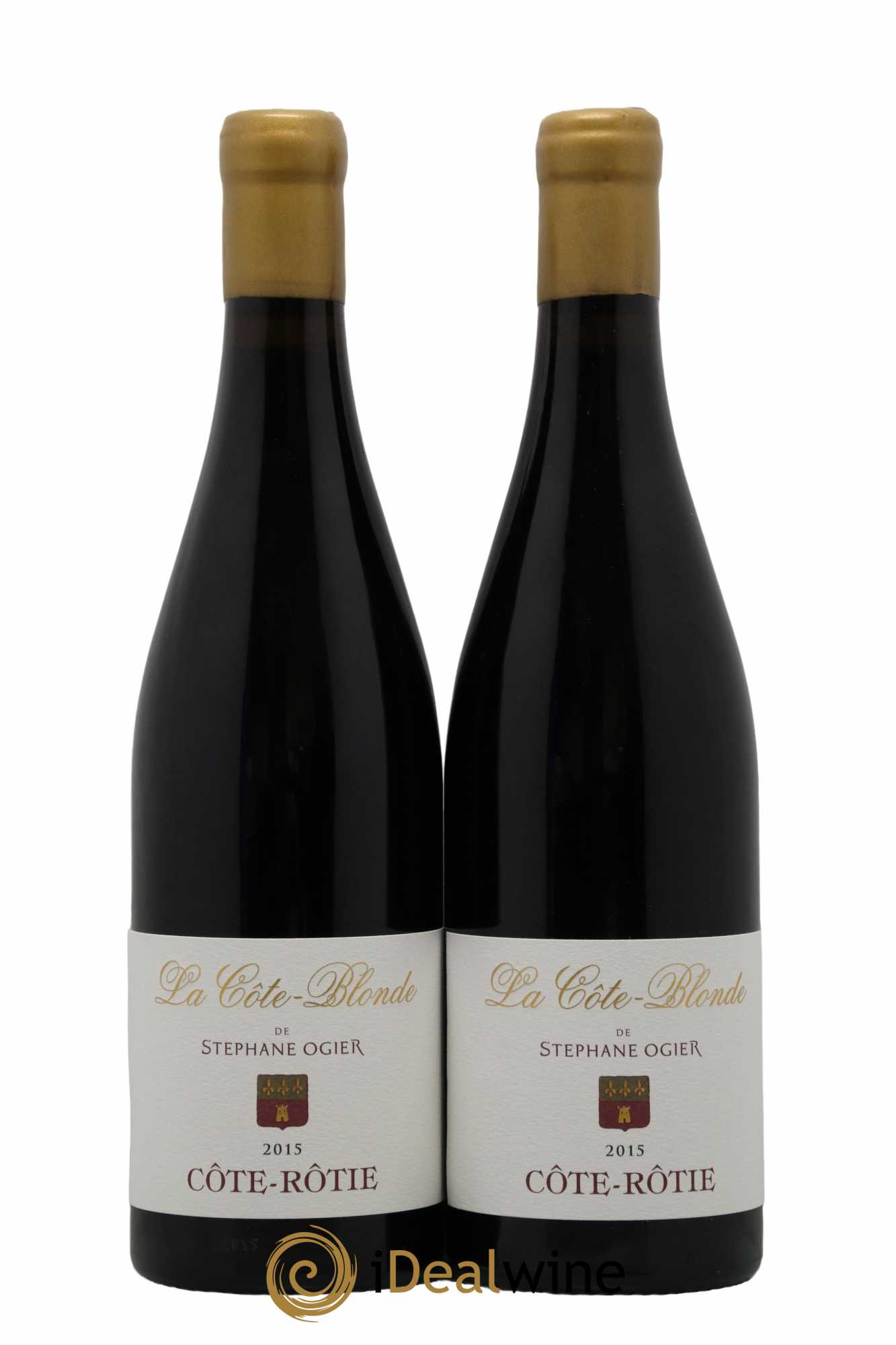 Côte-Rôtie Côte Blonde Stéphane Ogier  2015 - Lot de 2 Bouteilles