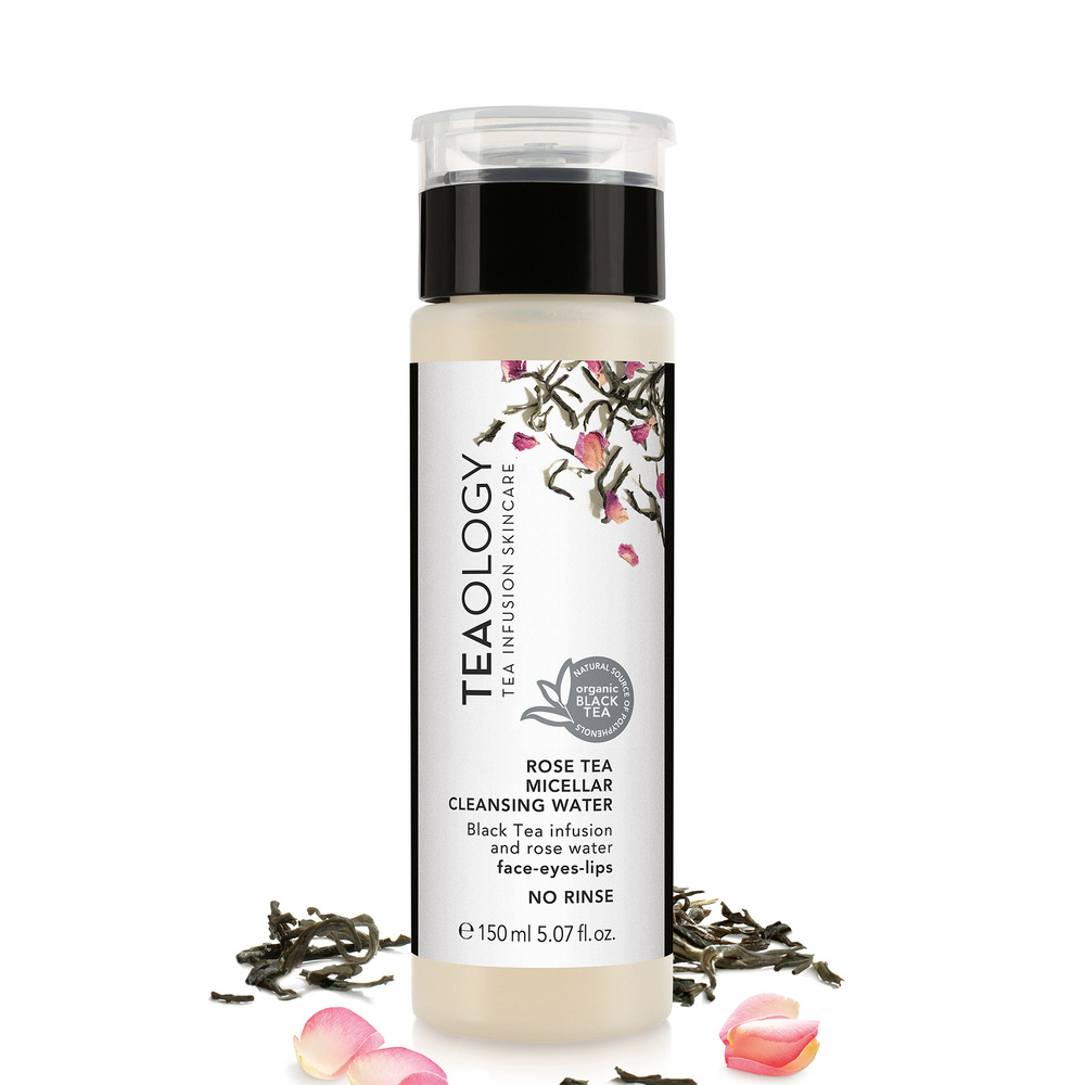 Teaology Rose Tea Micellar Cleansing Water Eau Micellaire Démaquillante