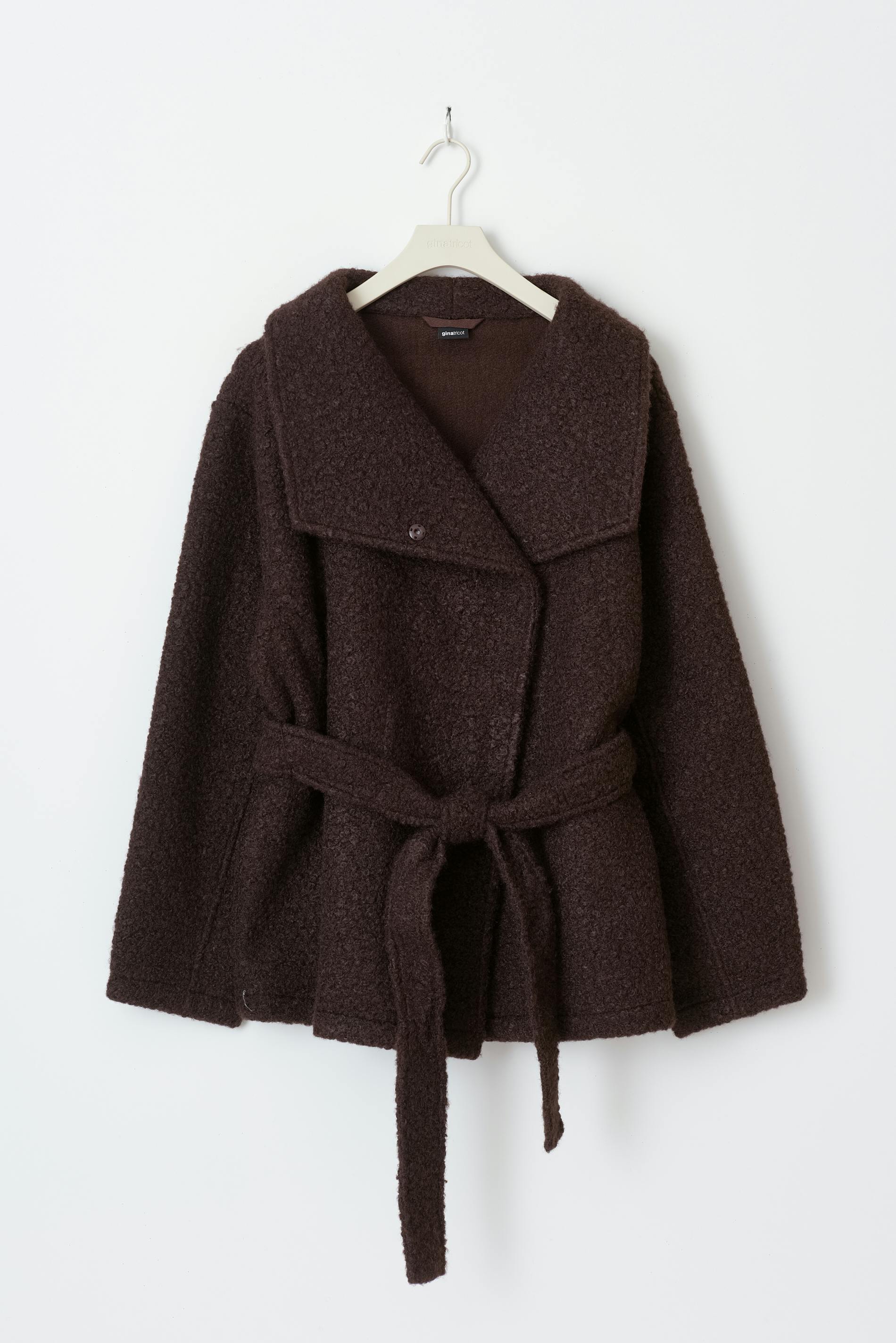 Soft belted jacket