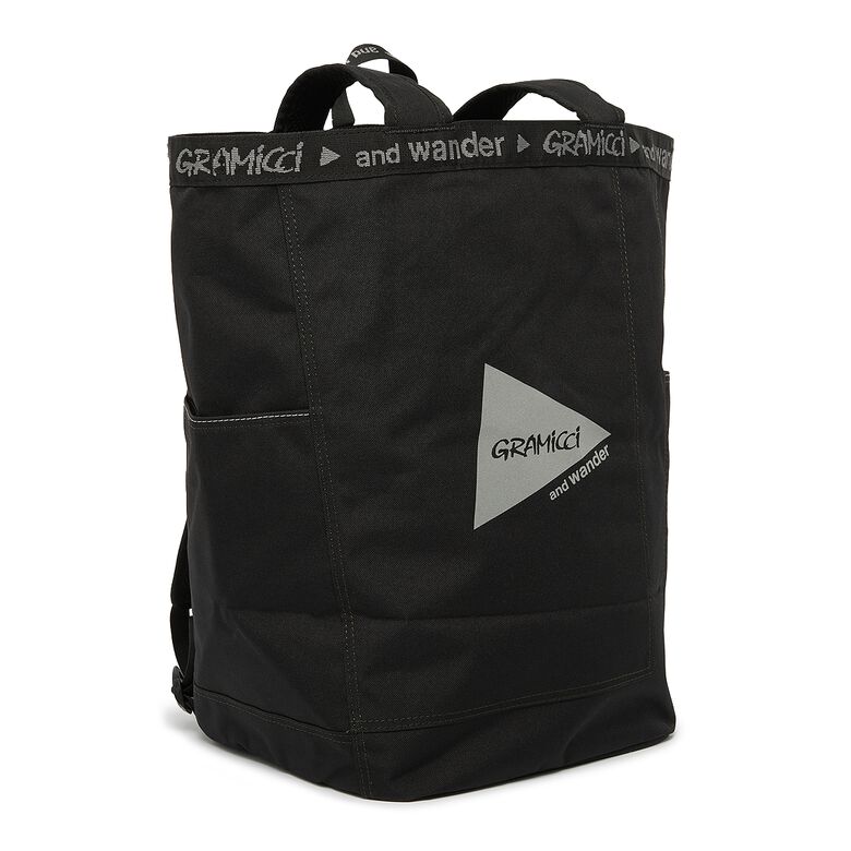 Gramicci x And Wander Multi Patchwork 2Way Pack Black