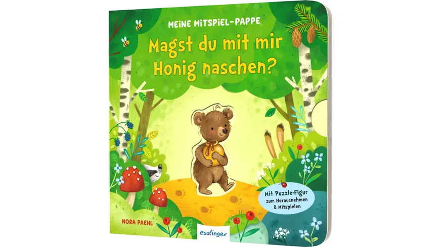 Meine Mitspiel-Pappe: Magst du mit mir Honig naschen?
