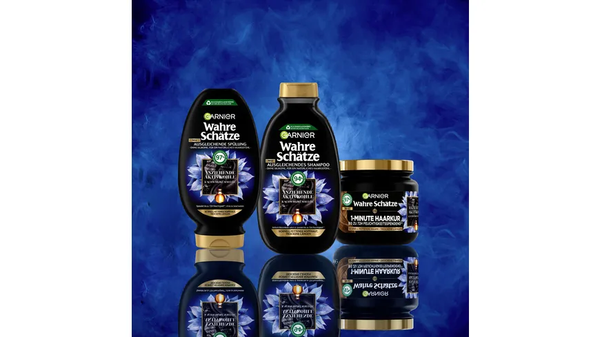 Garnier Wahre Schätze Spülung Charcoal 250 ml
