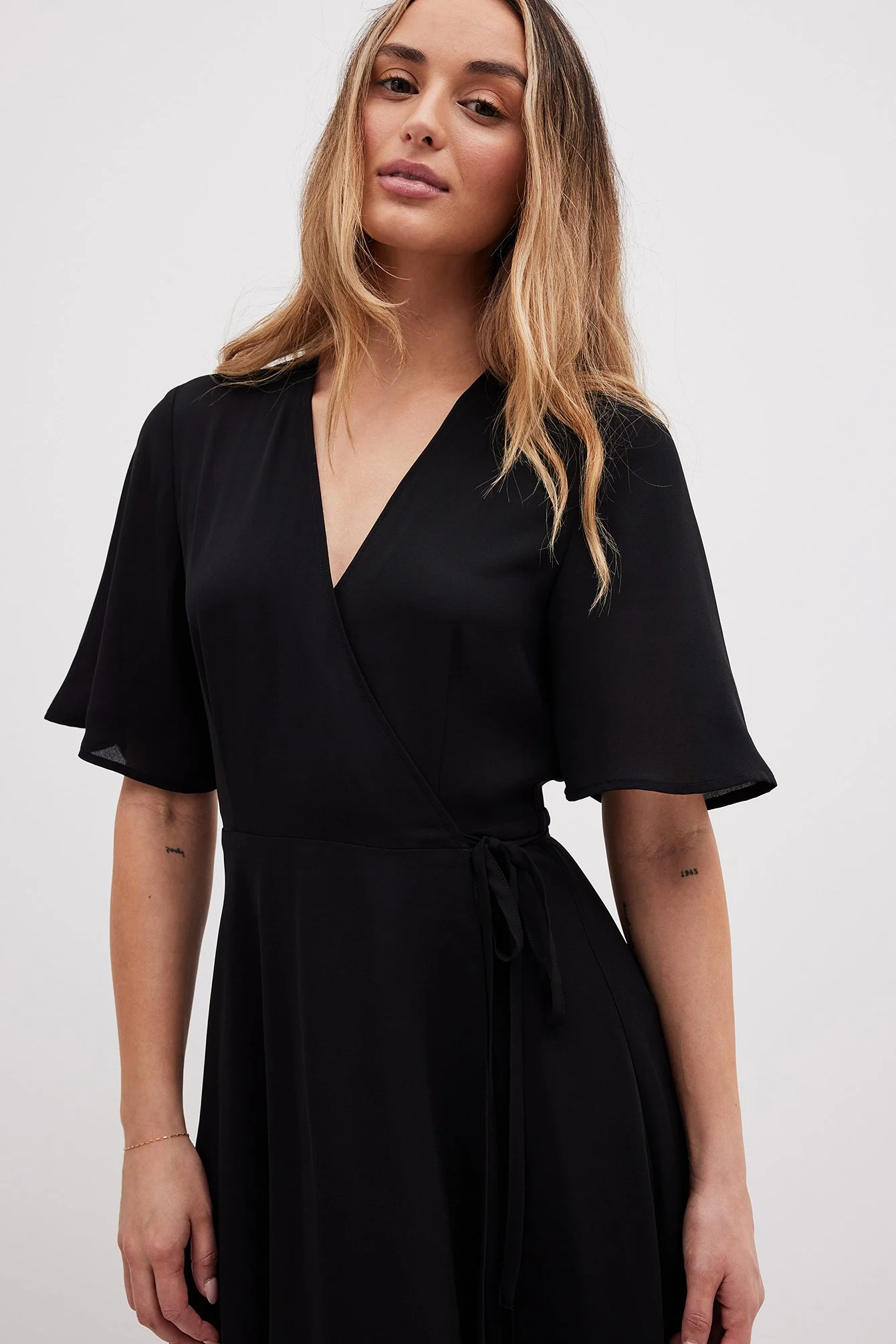 Chiffon Midikleid