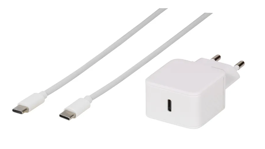 Vivanco Super Fast Charger Set für Samsung Galaxy, USB Type-C™, inkl. USB Type-C™ Kabel, Schnellladegerät, 25W
