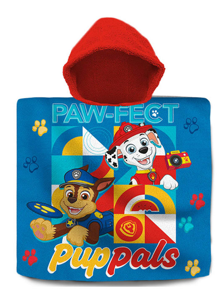 Kids Licensing Paw Patrol Poncho Baumwolle Kinder Handtuch 3 Jahre günstig kaufen onesize