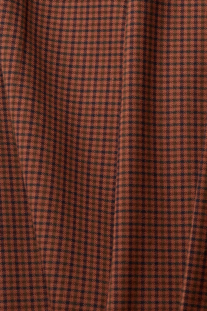 Cropped-Hose mit Karo