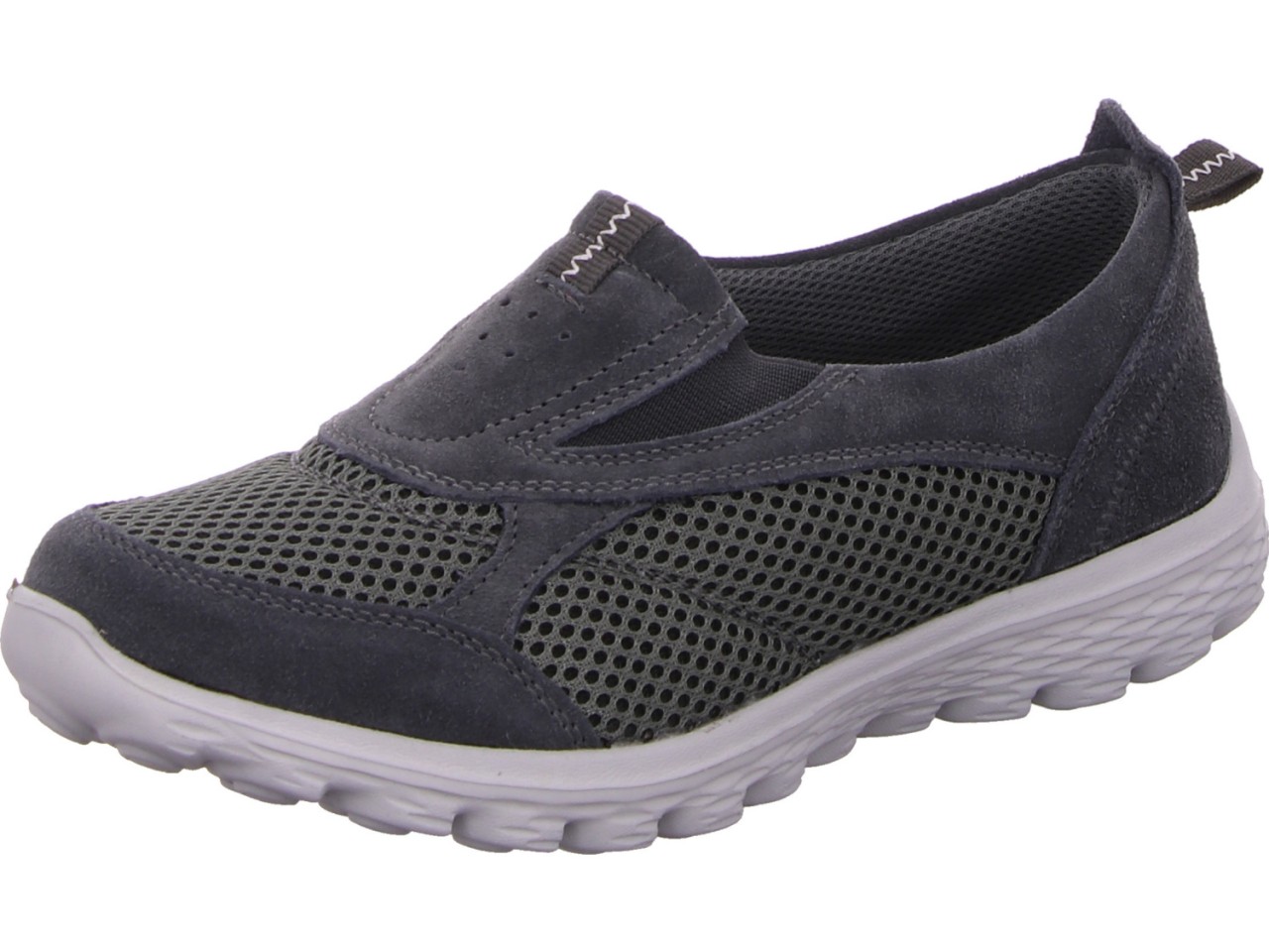 DIVERSE Sportliche Slipper grau