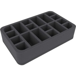 Feldherr 60 mm Half-Size Schaumstoff mit 18 Fächern