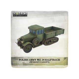 Polish Army wz. 34 Halftrack