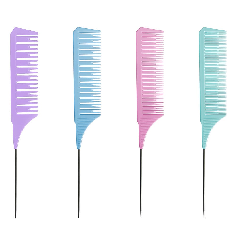 Efalock Weave Kamm Pastel Dream 4er-Set