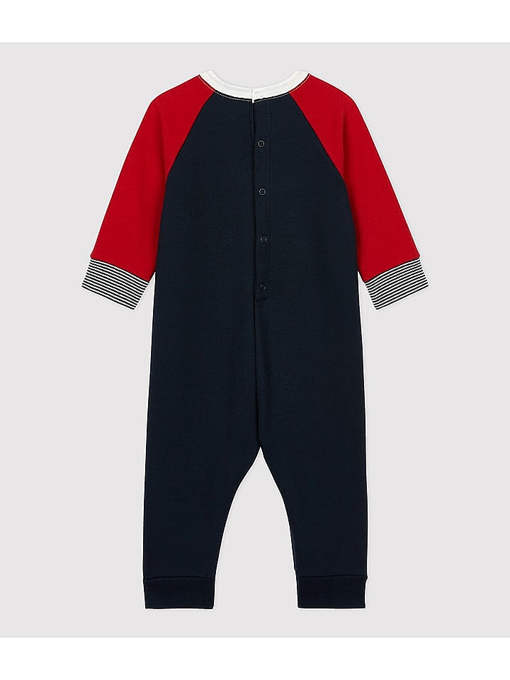 PETIT BATEAU Overall in Dunkelblau/ Rot günstig kaufen 62