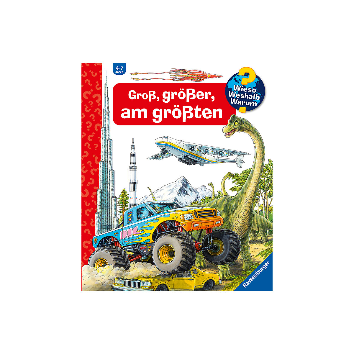 WWW Groß, größer, am größten (Riesenbuch)