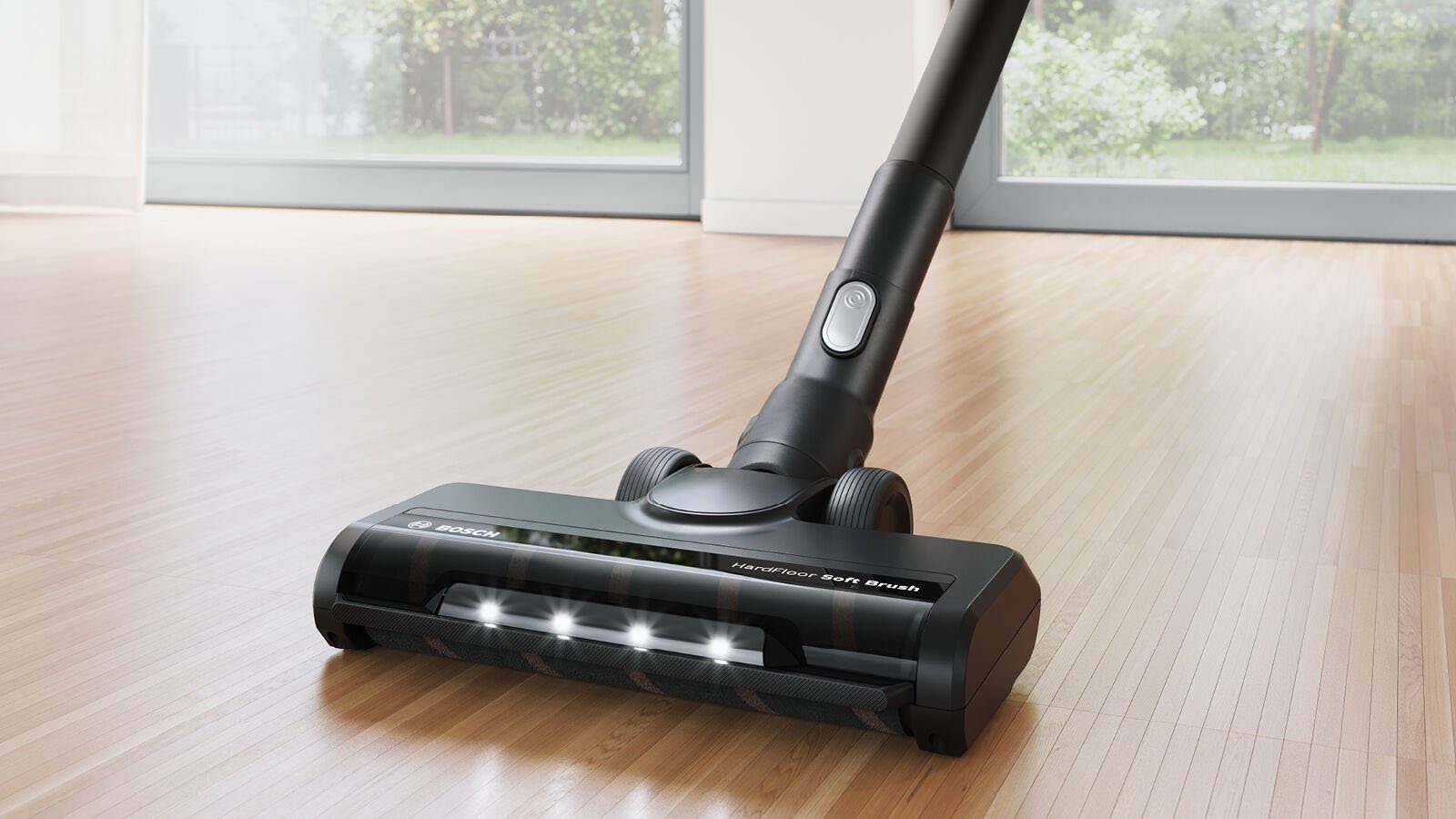 BOSCH Akku-Stielstaubsauger BSS825ALL Unlimited Serie 8 Gen2, beutellos, 45 Min. Laufzeit, inkl. umfangreichen Zubehör, Schnelladegerät