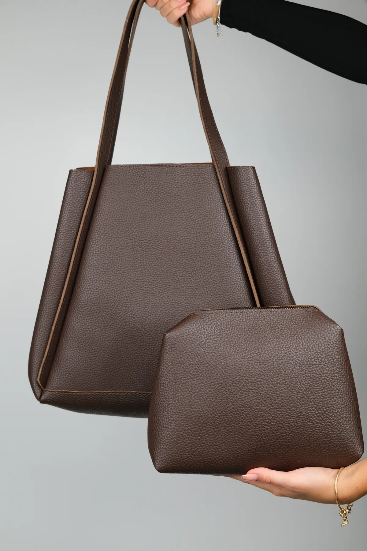 LuviShoes  KLOS Coffee Floater Damen Umhängetasche