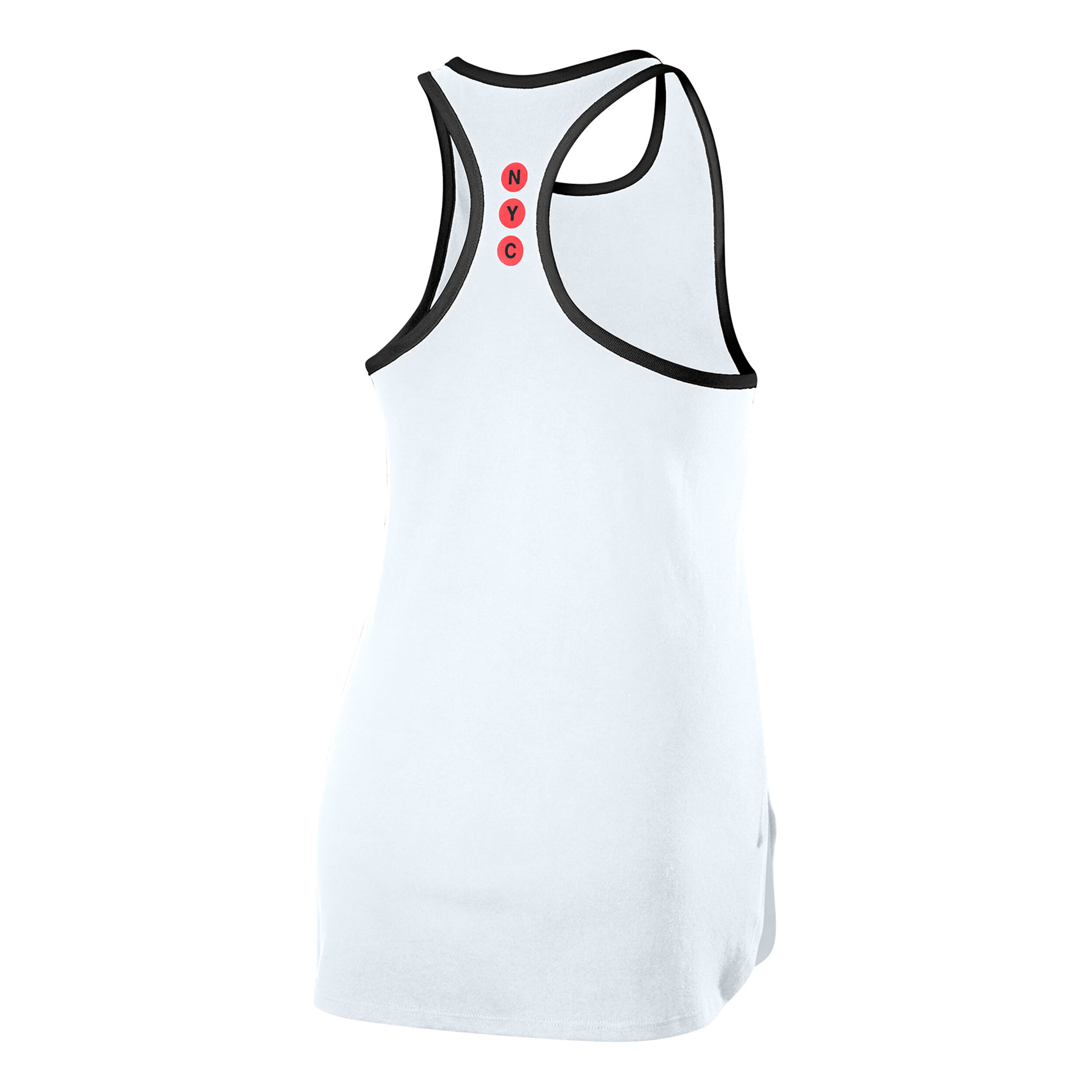 NYC Calligra Tech Tank-Top Damen - Weiß, Schwarz