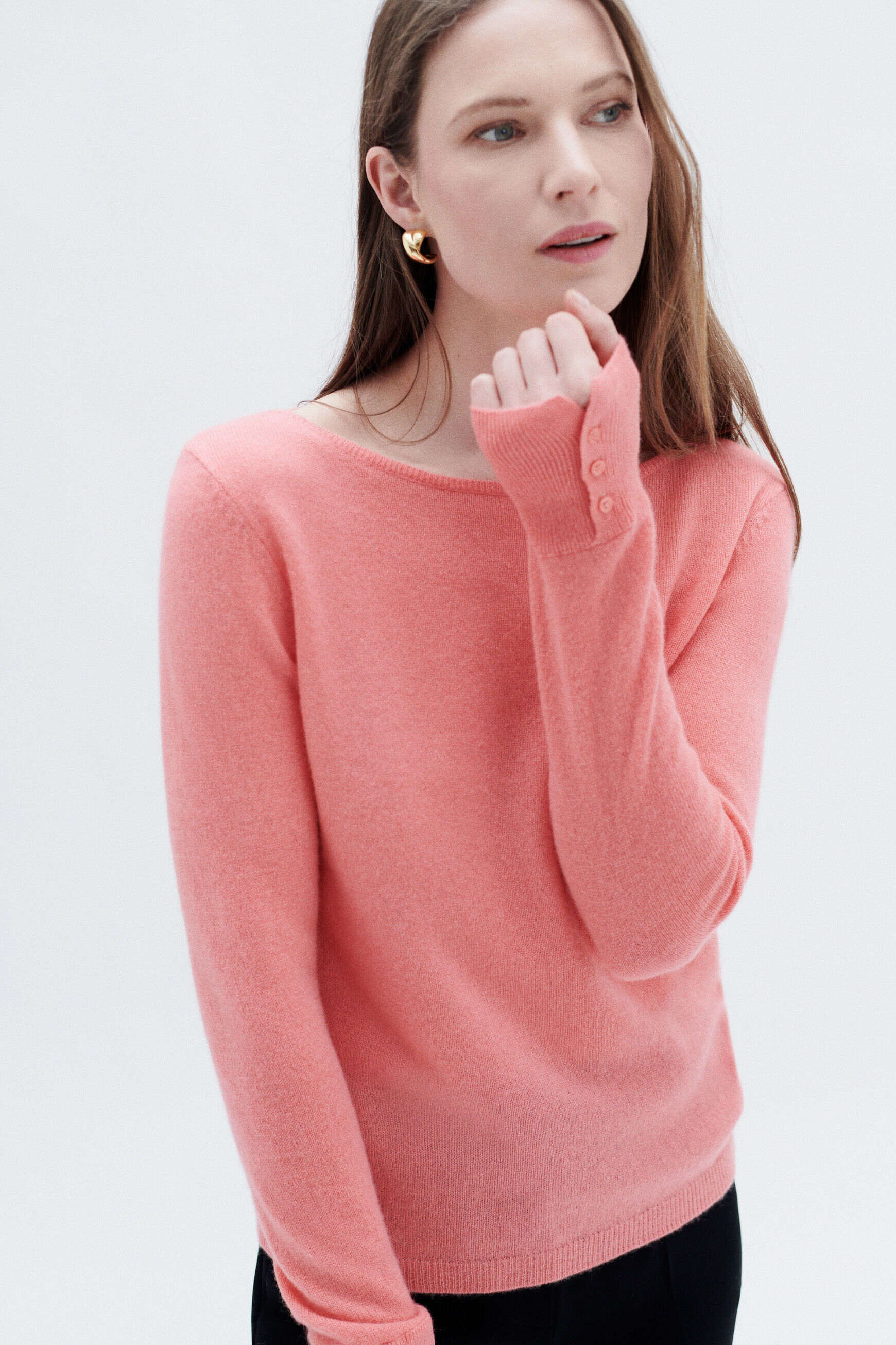 Pull mzoan rose femme