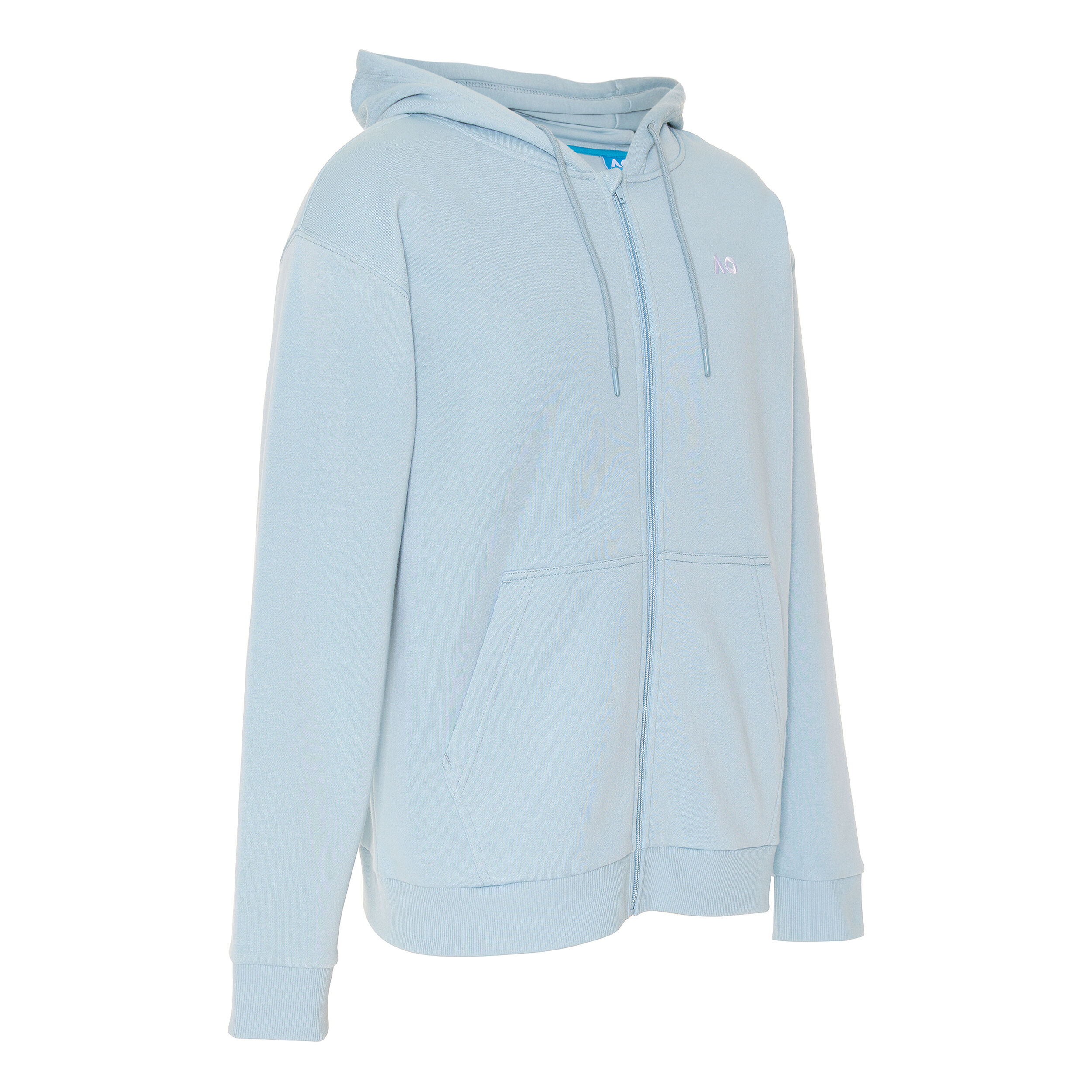 AO Logo Sweatjacke Herren - Hellblau