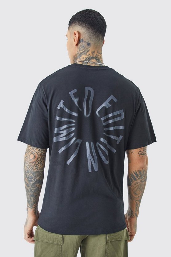 Tall Oversize T-Shirt mit Limited Edition Print