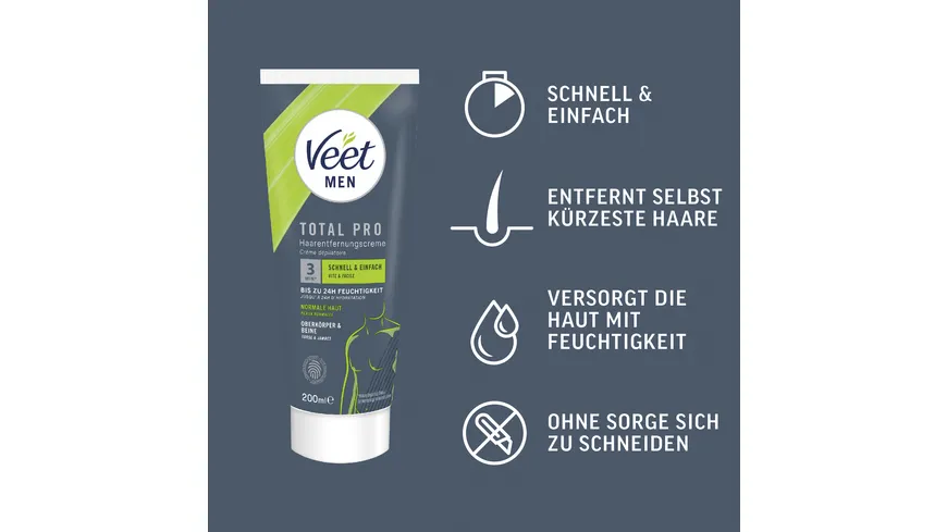 Veet Men Haarentfernungs Creme 200 ml