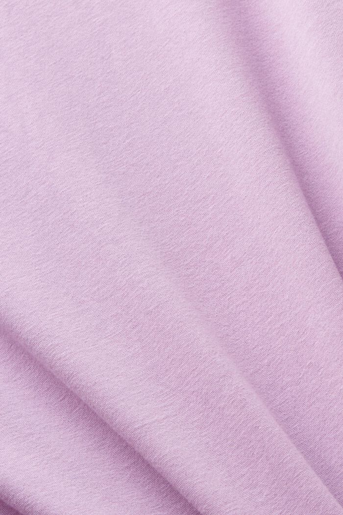 Longsleeve mit V-Ausschnitt und Knöpfen