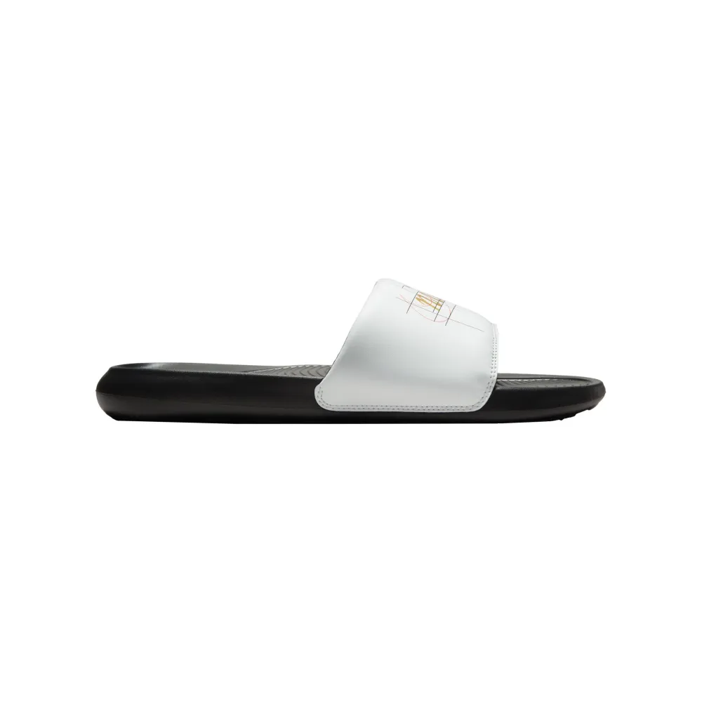Nike Victori One Print Printed Slide CN9678-103 / weiss