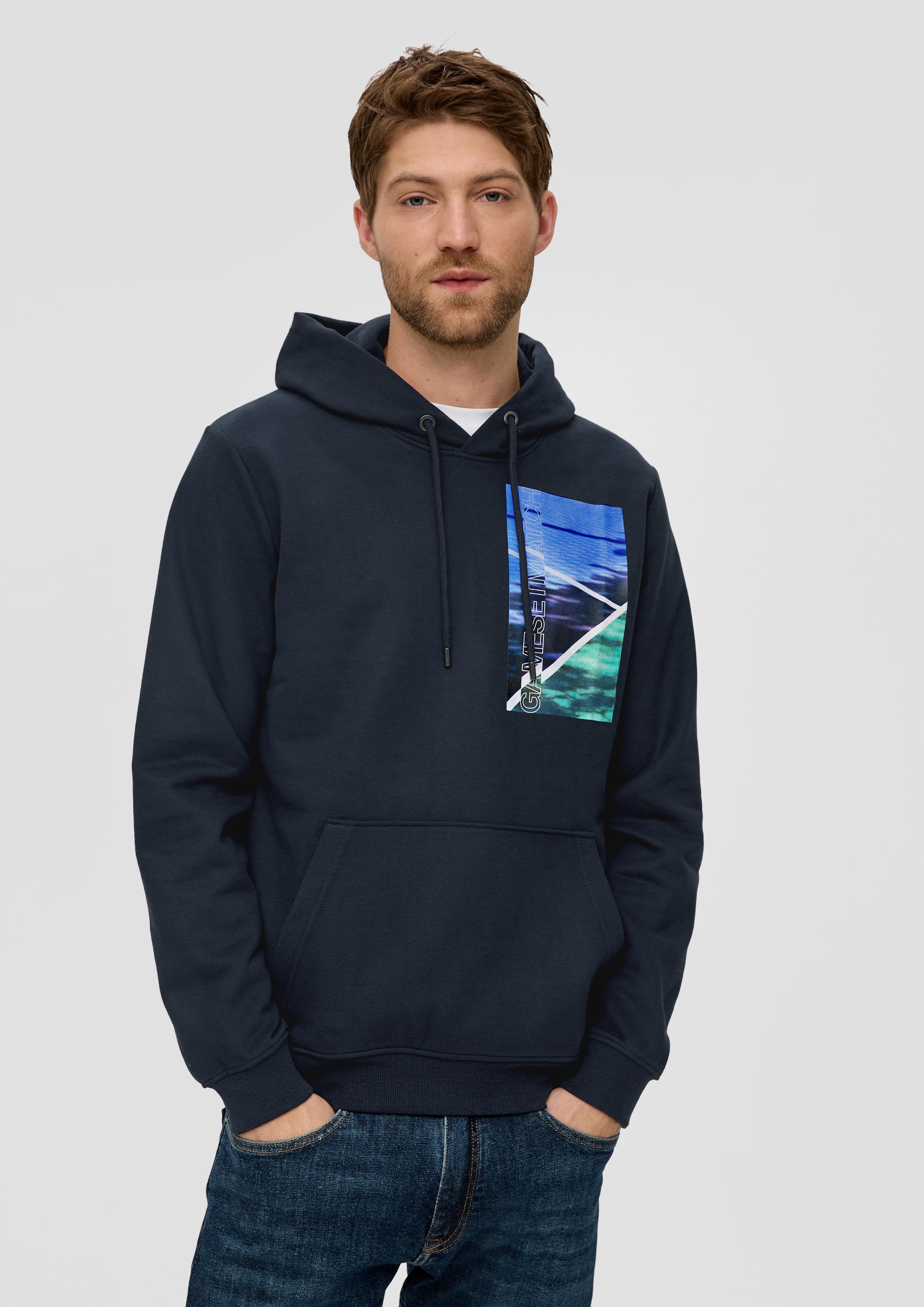 Kapuzensweater mit Labelprint  2141488-59D3