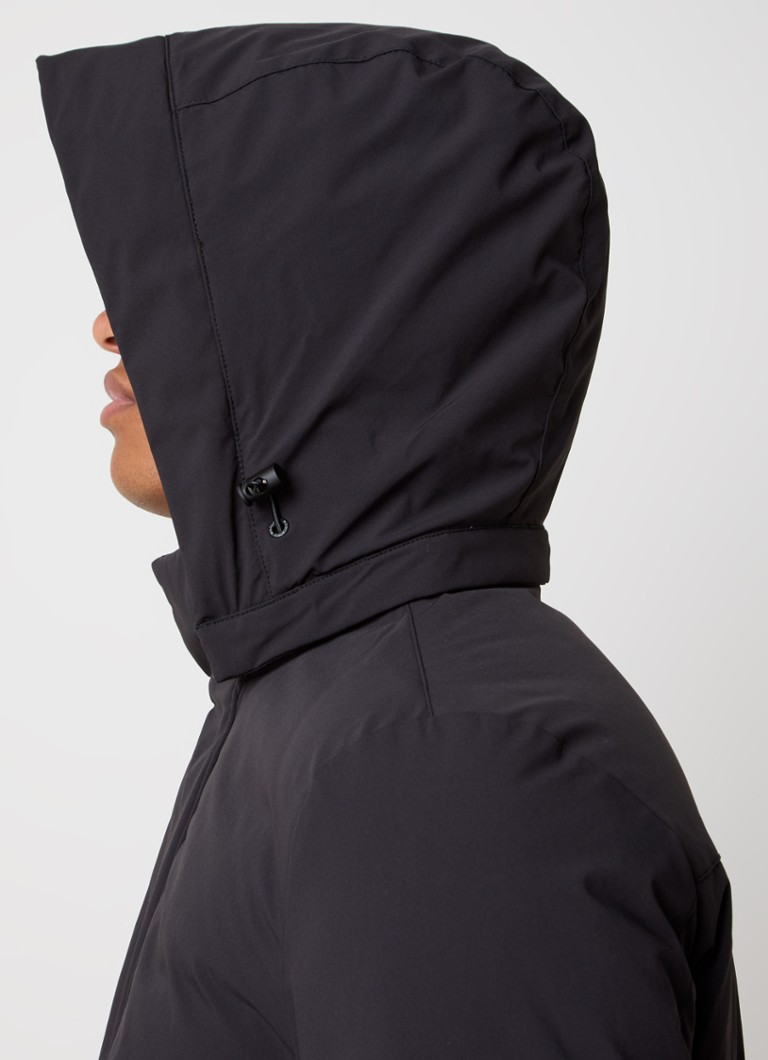 Woolrich Quilted jacket with down padding and removable hood