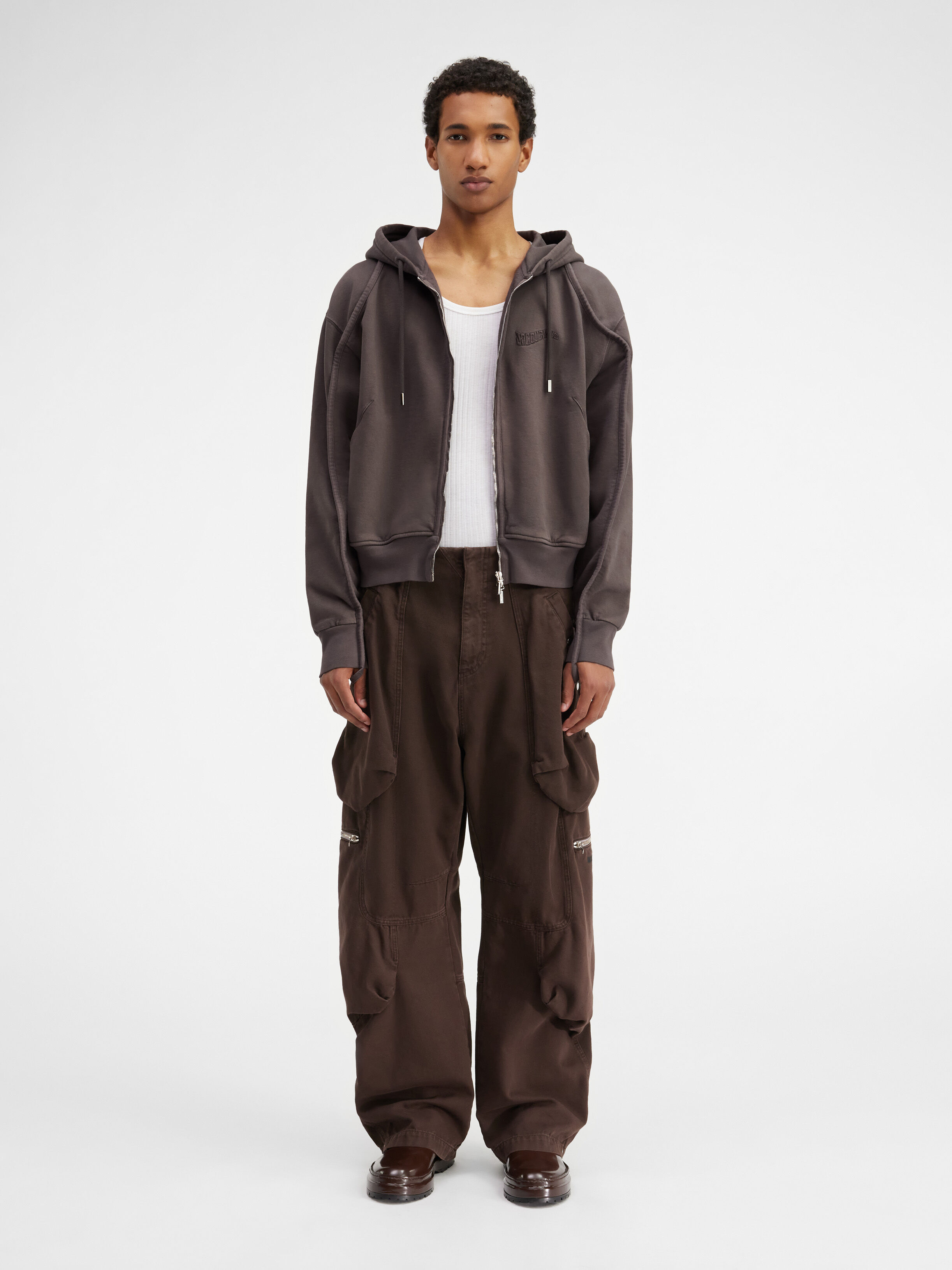Le sweater Camargue zippé