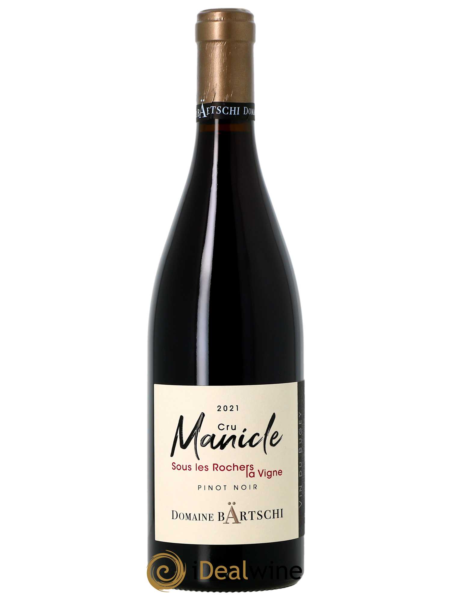 Bugey Manicle Sous les rochers la vigne Clément Bärtschi  2021 - Lot de 1 Bouteille