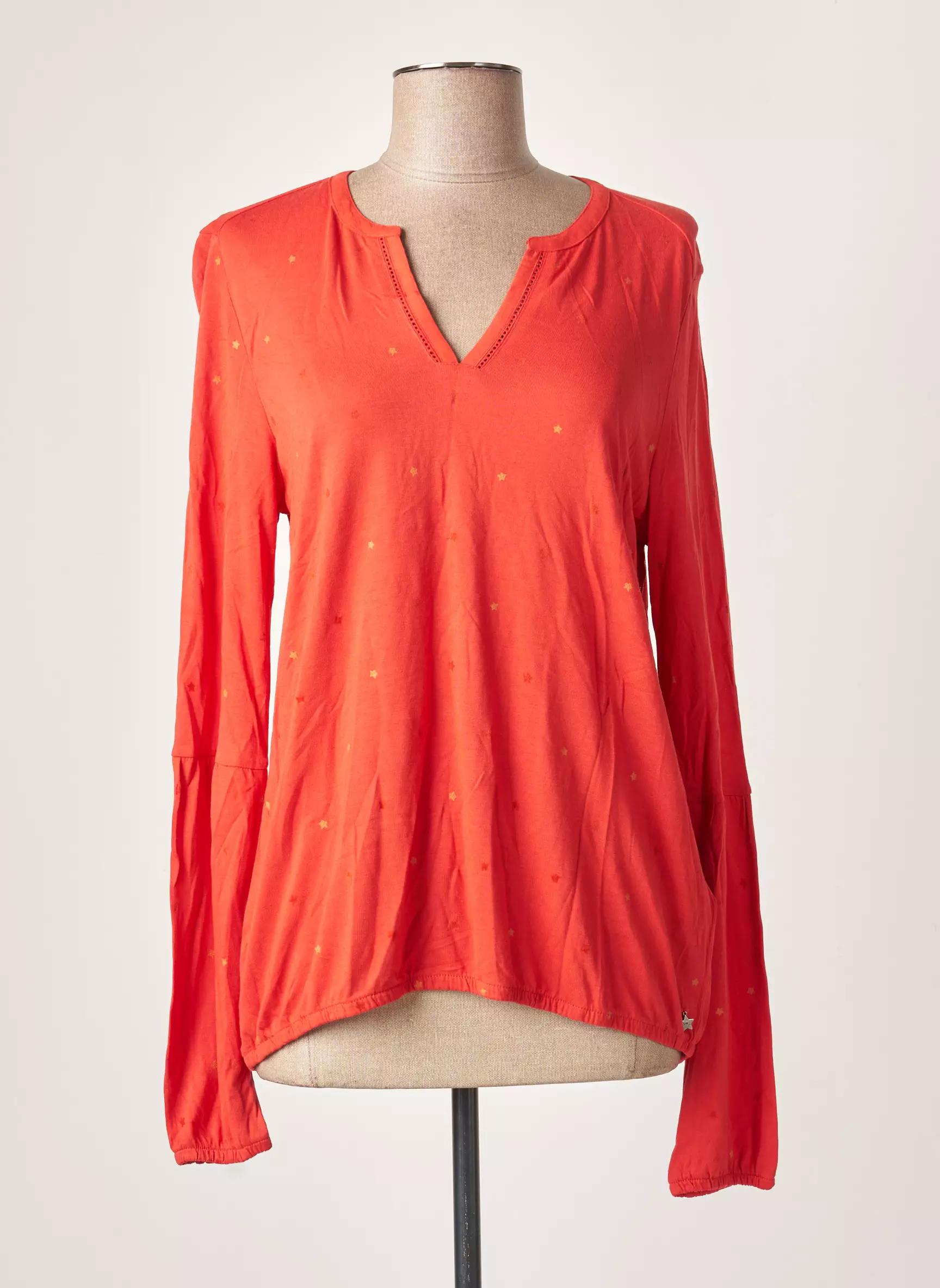 Sandwich Tshirts Femme couleur rouge