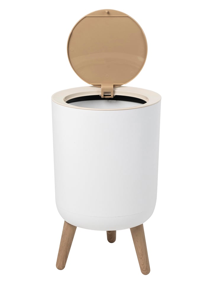 Kitchen Move Touch-Mülleimer in Weiß/ Natur - 7 l günstig kaufen onesize