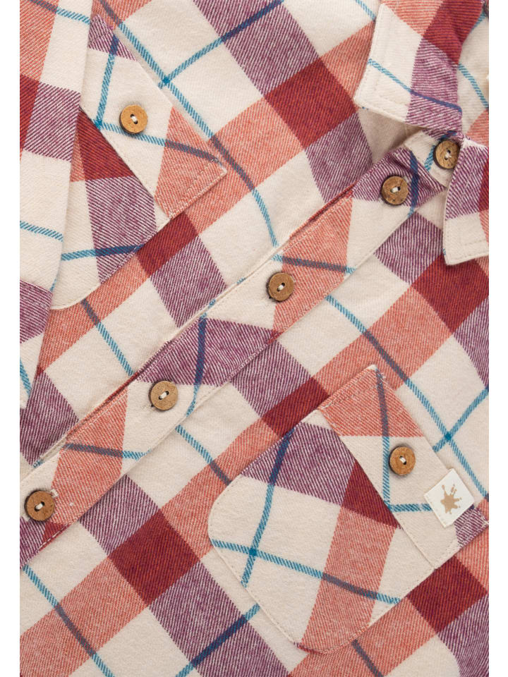 Sigikid Flanellhemd winter animals in beige günstig kaufen 122